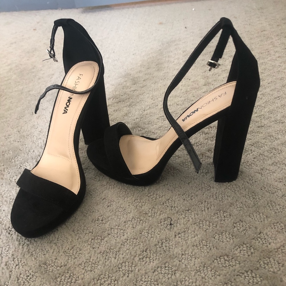 Heels never worn!